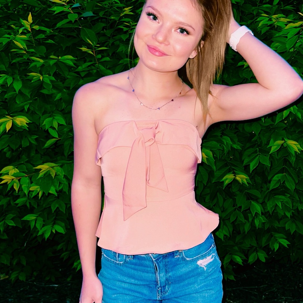 NWT Revolve strapless top